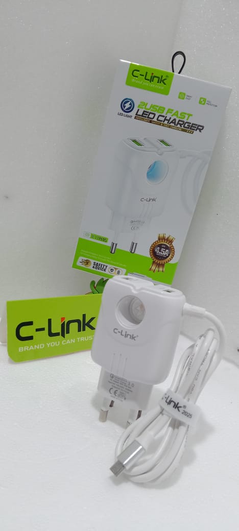 C-Link Fast LED Charger R-13Plus